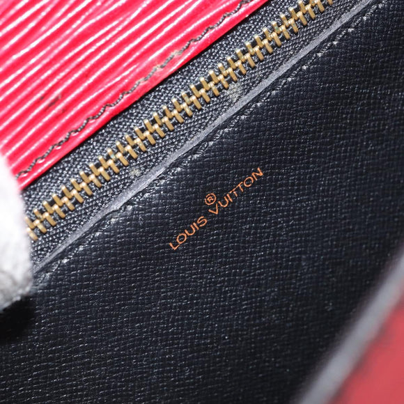 LOUIS VUITTON Epi Saint Cloud GM Shoulder Bag Red M52197 LV Auth gh1713