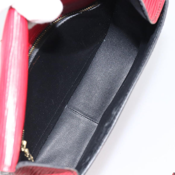 LOUIS VUITTON Epi Saint Cloud GM Shoulder Bag Red M52197 LV Auth gh1713