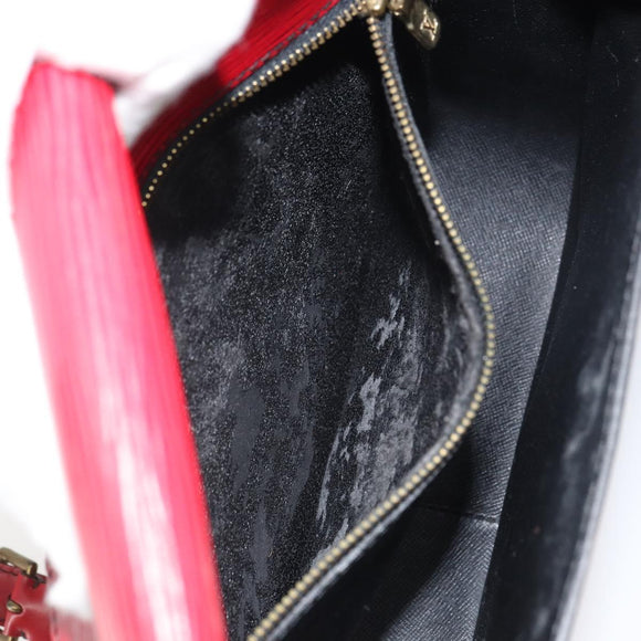 LOUIS VUITTON Epi Saint Cloud GM Shoulder Bag Red M52197 LV Auth gh1713