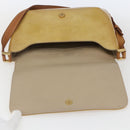 LOUIS VUITTON Monogram Vernis Thompson Street Bag Beige M91301 LV Auth gh1715-10
