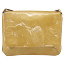 LOUIS VUITTON Monogram Vernis Thompson Street Bag Beige M91301 LV Auth gh1715-13