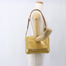 LOUIS VUITTON Monogram Vernis Thompson Street Bag Beige M91301 LV Auth gh1715-21