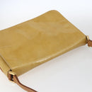 LOUIS VUITTON Monogram Vernis Thompson Street Bag Beige M91301 LV Auth gh1715-6