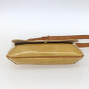 LOUIS VUITTON Monogram Vernis Thompson Street Bag Beige M91301 LV Auth gh1715-5