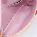 LOUIS VUITTON Vernis Thompson Street Bag Marshmallow Pink M91070 LV Auth gh1717-11