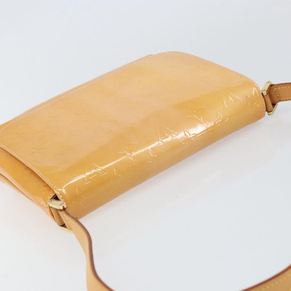 LOUIS VUITTON Vernis Thompson Street Bag Marshmallow Pink M91070 LV Auth gh1717