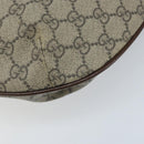 GUCCI GG Supreme GG Marmont Ophidia Shoulder Bag PVC Beige Gold Auth gh1719-10