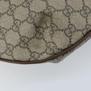 GUCCI GG Supreme GG Marmont Ophidia Shoulder Bag PVC Beige Gold Auth gh1719-13