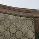 GUCCI GG Supreme GG Marmont Ophidia Shoulder Bag PVC Beige Gold Auth gh1719-16