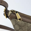 GUCCI GG Supreme GG Marmont Ophidia Shoulder Bag PVC Beige Gold Auth gh1719-17