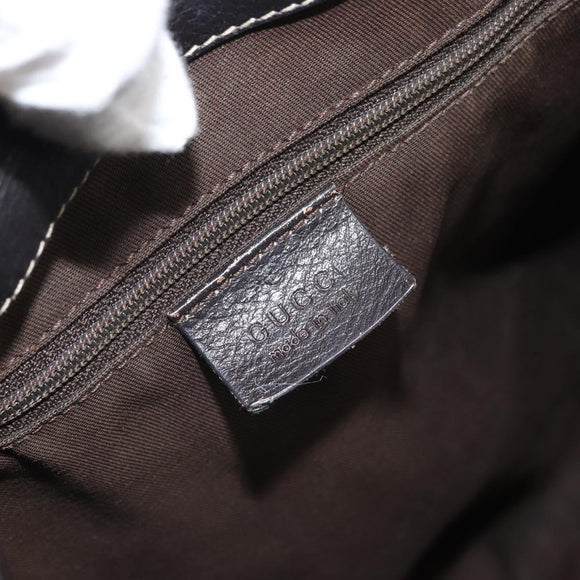 GUCCI GG Canvas Web Sherry Line Tote Bag Red Gold 233609 Auth gh1730