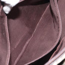 Burberrys Nova Check Hand Bag Canvas Beige Gold Auth gh174-18