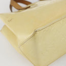 LOUIS VUITTON Monogram Vernis Reade PM Hand Bag Perle M91336 LV Auth gh1741-15