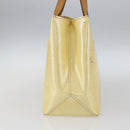 LOUIS VUITTON Monogram Vernis Reade PM Hand Bag Perle M91336 LV Auth gh1741-3