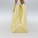LOUIS VUITTON Monogram Vernis Reade PM Hand Bag Perle M91336 LV Auth gh1741-4