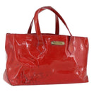 LOUIS VUITTON Monogram Vernis Wilshire PM Hand Bag Rose Pop M93643 Auth gh1742-1