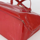 LOUIS VUITTON Monogram Vernis Wilshire PM Hand Bag Rose Pop M93643 Auth gh1742-10