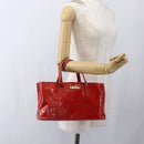 LOUIS VUITTON Monogram Vernis Wilshire PM Hand Bag Rose Pop M93643 Auth gh1742-22