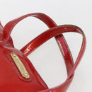 LOUIS VUITTON Monogram Vernis Wilshire PM Hand Bag Rose Pop M93643 Auth gh1742-8
