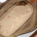 LOUIS VUITTON Monogram Vinyl Cava Amble PM Tote Bag Brown M92502 LV Auth gh1744-10
