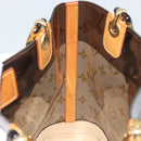 LOUIS VUITTON Monogram Vinyl Cava Amble PM Tote Bag Brown M92502 LV Auth gh1744-19