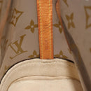 LOUIS VUITTON Monogram Vinyl Cava Amble PM Tote Bag Brown M92502 LV Auth gh1744-12