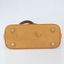 LOUIS VUITTON Monogram Vinyl Cava Amble PM Tote Bag Brown M92502 LV Auth gh1744-5