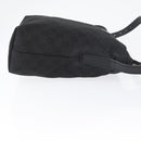 GUCCI GG Canvas Shoulder Bag Nylon Black Silver 314529 Auth gh1748-3