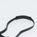 GUCCI GG Canvas Shoulder Bag Nylon Black Silver 314529 Auth gh1748-8
