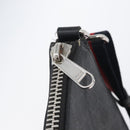 GUCCI GG Supreme Sherry Line Shoulder Bag PVC Black Silver 523599 Auth gh1751-9