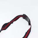 GUCCI GG Supreme Sherry Line Shoulder Bag PVC Black Silver 523599 Auth gh1751-14