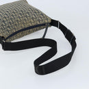 Christian Dior Trotter Canvas Shoulder Bag Navy Silver Auth gh1756-7