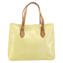 LOUIS VUITTON Monogram Vernis Brentwood Shoulder Bag Perle M91512 LV Auth gh1757-2