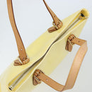 LOUIS VUITTON Monogram Vernis Brentwood Shoulder Bag Perle M91512 LV Auth gh1757-6