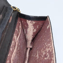 CHANEL Matelasse Chain Shoulder Bag Leather Black Gold CC Auth gh1758-21