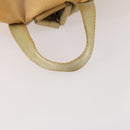 PRADA Backpack Nylon Beige Silver Auth gh1768-7