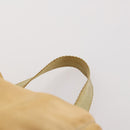 PRADA Backpack Nylon Beige Silver Auth gh1768-8