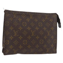 LOUIS VUITTON Monogram Poche Toilette 26 Pouch M47542 LV Auth gh1769-1