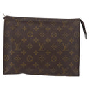 LOUIS VUITTON Monogram Poche Toilette 26 Pouch M47542 LV Auth gh1769-13