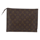LOUIS VUITTON Monogram Poche Toilette 26 Pouch M47542 LV Auth gh1769-2