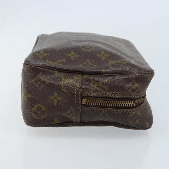 LOUIS VUITTON Monogram Trousse Toilette 28 Clutch Bag M47522 LV Auth gh1770