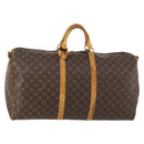 LOUIS VUITTON Monogram Keepall Bandouliere 60 Boston Bag M41412 LV Auth gh1774-1