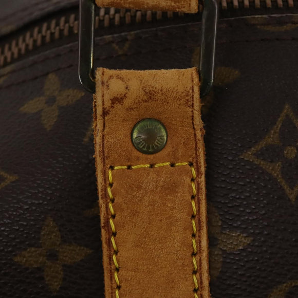 LOUIS VUITTON Monogram Keepall Bandouliere 60 Boston Bag M41412 LV Auth gh1774