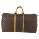 LOUIS VUITTON Monogram Keepall Bandouliere 60 Boston Bag M41412 LV Auth gh1774-13