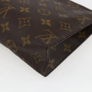 LOUIS VUITTON Monogram Poche Toilette 19 Pouch M47544 LV Auth gh1777-10