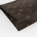LOUIS VUITTON Monogram Poche Toilette 19 Pouch M47544 LV Auth gh1777-11