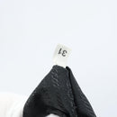 PRADA Hand Bag Nylon Black Silver Auth gh1778-23