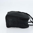PRADA Hand Bag Nylon Black Silver Auth gh1778-4