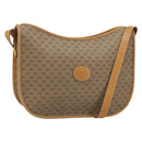 GUCCI Micro GG Supreme Shoulder Bag PVC Beige Gold 001 23 1036 Auth gh1782-1