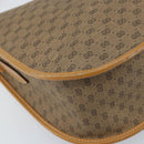 GUCCI Micro GG Supreme Shoulder Bag PVC Beige Gold 001 23 1036 Auth gh1782-15
